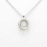 【新品】プラチナダイヤモンドネックレス 0．221ct・F・SI1・GOOD20％引き