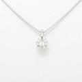 【新品】プラチナダイヤモンドネックレス 0．493ct・H・SI2・GOOD