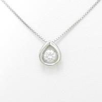 【新品】プラチナダイヤモンドネックレス 0．287ct・F・SI2・GOOD40％引き
