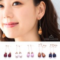 イヤリング ウッド メタルバー スティックバー ニッケルフリー アメリカン