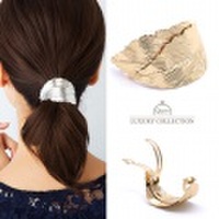 バレッタ　リーフ　ゴールド　シルバー　葉っぱ　モチーフ　ヘアアクセサリー　大人可愛い　レディース　ヘアアレンジ　デイリー　バレッタ　ヘアアクセ　プレゼント　シンプル
