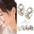 ピアス　パール ビジュー チタン　レディース　ジュエリー　パール　ピアス　ビジュー　チタン　ピアス　金属アレルギー　結婚式　ピアス　上品　プレゼント　大人可愛い　二次会　パーティー