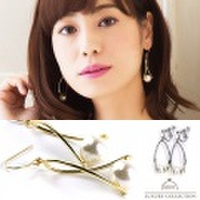 ピアス　フックピアス　パール　一粒パール　ニッケルフリー　ドロップ　ゴールド　シルバー　フックピアス　レディース　ジュエリー　プレゼント　エレガント　パール　ピアス　シンプル　大人可愛い　ピアス