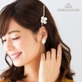 ヘアピン　フラワー　ヘアピン　ラインストーン　ヘアピン　ヘアアレンジ　上品　ヘアアクセサリー　ヘアアクセ