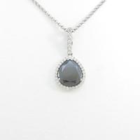 K18WG ダイヤモンドネックレス