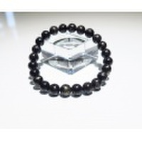 AL0019　【タイムセール限定価格】　☆稀少☆　ヒマラヤ産　アンモナイト（Ａｍｍｏｎｉｔｅ）　８ｍｍ（２４粒）　ブレスレット