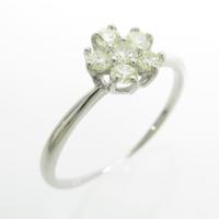 PT フラワー ダイヤモンドリング