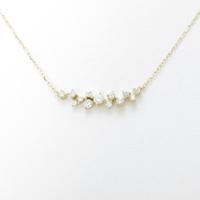 【リメイク】K18YG ダイヤモンドネックレス