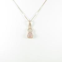 K18PG カラーストーンネックレス