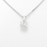 PT ソリティア ダイヤモンドネックレス