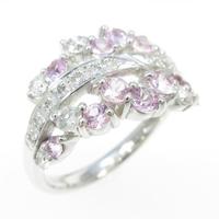 K14WG サファイヤリング