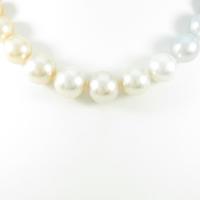 シルバークラスプ シロチョウパールネックレス