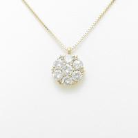 K18YG ダイヤモンドネックレス