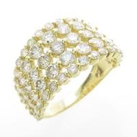 K18YG ダイヤモンドリング