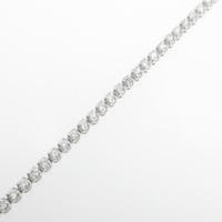 K18WG ダイヤモンドブレスレット