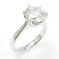 【リメイク】プラチナダイヤモンドリング 1．858ct・G・I1・VERYGOOD