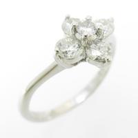 PT フラワー ダイヤモンドリング