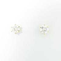 【リメイク】K18YG／ST ダイヤモンドピアス 0．237ct・0．248ct・G・VS2・VG?G30％引き