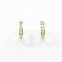 585YG ダイヤモンドピアス