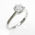 【リメイク】プラチナダイヤモンドリング 0．613ct・E・VVS2・VERYGOOD
