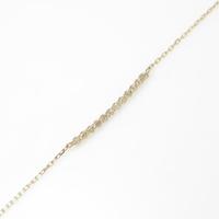 アガット ダイヤモンドブレスレット