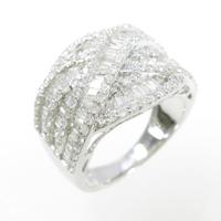 K18WG ダイヤモンドリング