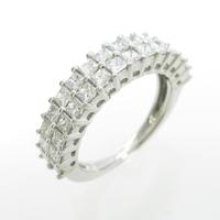 PT ハーフエタニティ ダイヤモンドリング