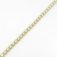 K18YG ダイヤモンドブレスレット