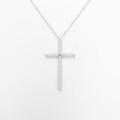 カシケイ クロス ダイヤモンドネックレス