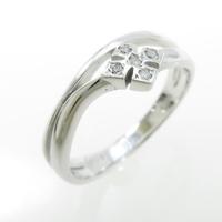 K18WG ダイヤモンドリング10％引き