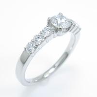 プラチナダイヤモンドリング 0．320ct・E・VS1・EXT H＆C10％引き