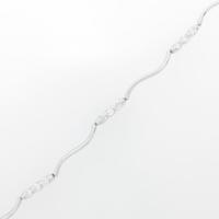 K18WG ダイヤモンドブレスレット30％引き