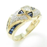 18KYG／18KWG サファイヤリング