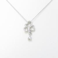 4゜C クローバー ダイヤモンドネックレス