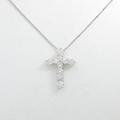 K14WG クロス ダイヤモンドネックレス10％引き