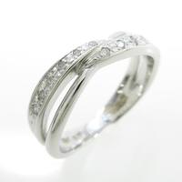 K14WG ダイヤモンドリング