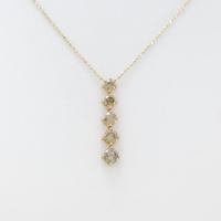 K18PG ダイヤモンドネックレス20％引き