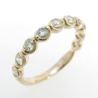 K18PG ダイヤモンドリング