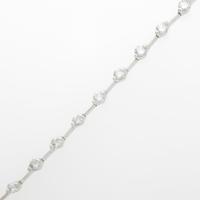 K18WG ダイヤモンドブレスレット10％引き