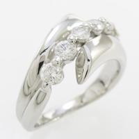 K18WG ダイヤモンドリング30％引き