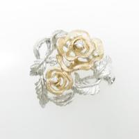 K18WG／K18PG ローズ ダイヤモンドペンダント