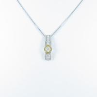 K18WG／K18YG ダイヤモンドネックレス