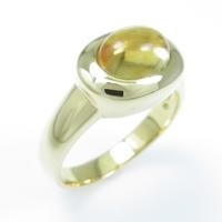 K18YG シトリンリング