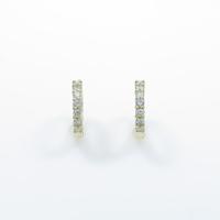 K18YG ダイヤモンドイヤリング