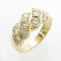 K18YG ダイヤモンドリング10％引き