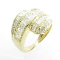 K18YG ダイヤモンドリング