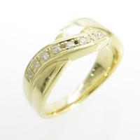 K18YG ダイヤモンドリング30％引き