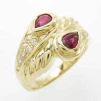 K18YG ルビーリング