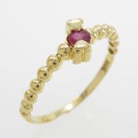 K18YG ルビーリング20％引き