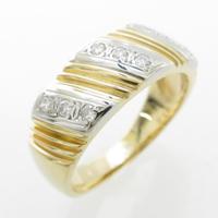 K18YG／PT ダイヤモンドリング20％引き